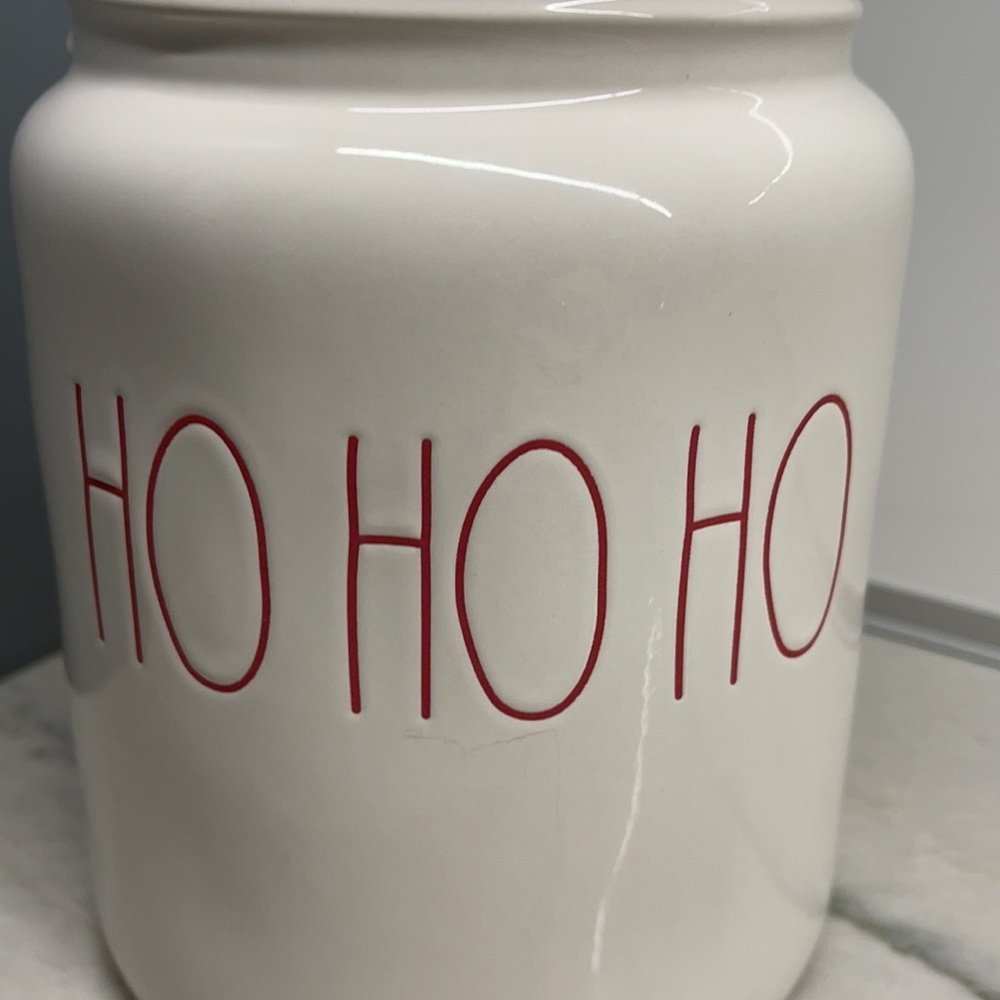 Rae Dunn Ho Ho Ho Canister - Picture 2 of 6